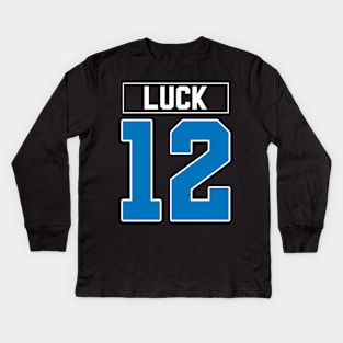 Andrew Luck Kids Long Sleeve T-Shirt